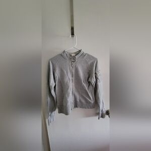 Tommy Hilfiger Light Gray Denim Jacket Kids Large